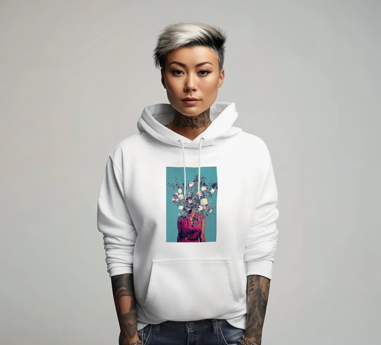 The First Noon I Dreamt Of You felpa con cappuccio da Frank Moth