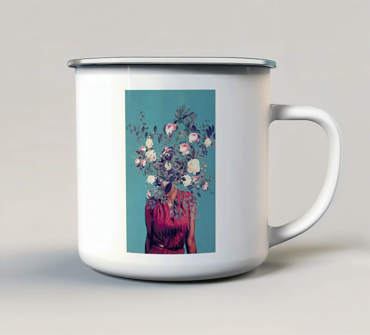 The First Noon I Dreamt Of You tazza in smalto da Frank Moth
