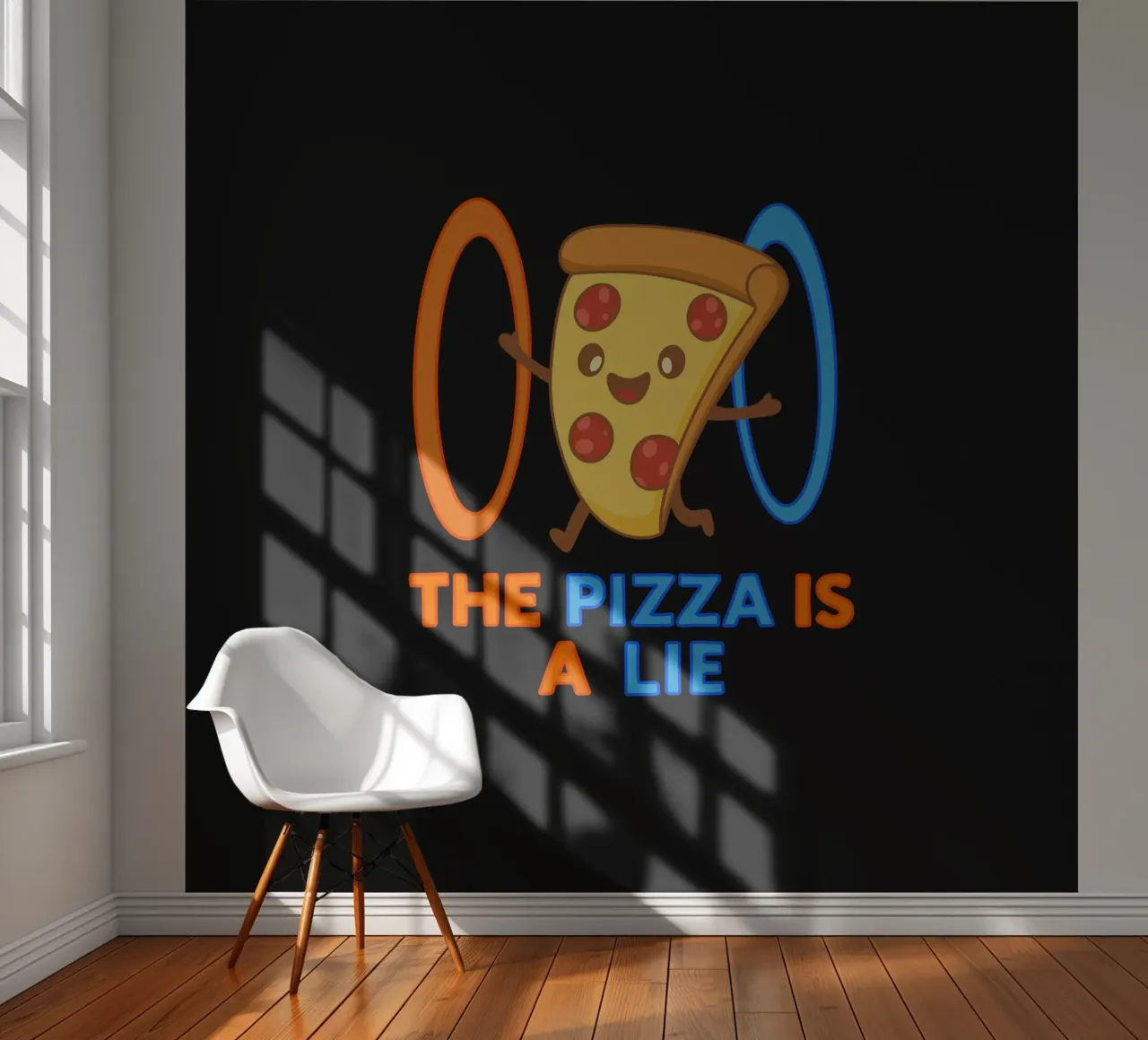 The Pizza is a Lie photo wallpaper by Loobs