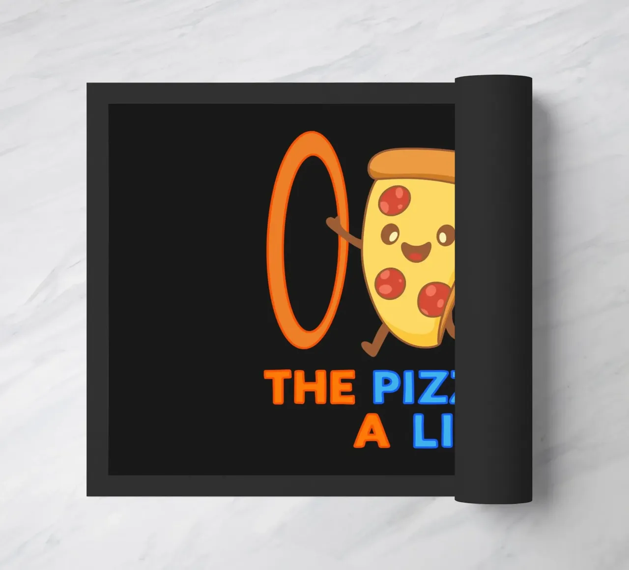 La pizza è una bugia zerbino da Loobs