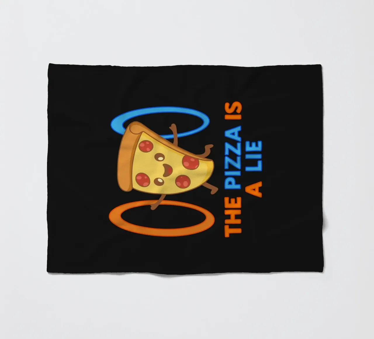 La pizza è una bugia coperta in pile da Loobs