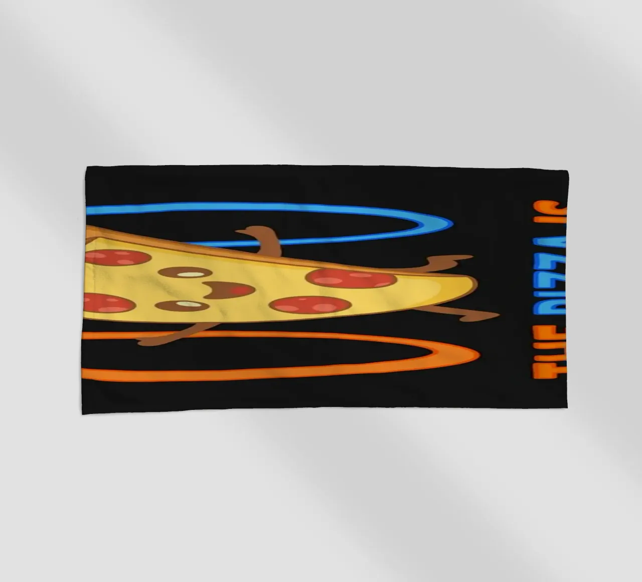 La pizza è una bugia telo mare da Loobs