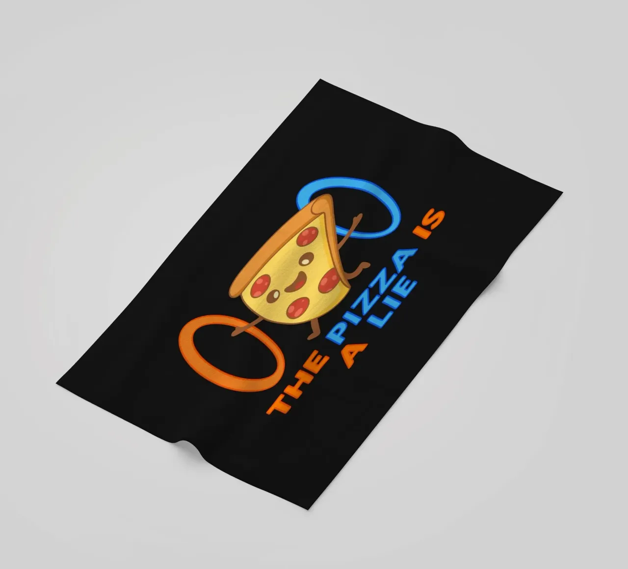 La pizza è una bugia telo mare da Loobs