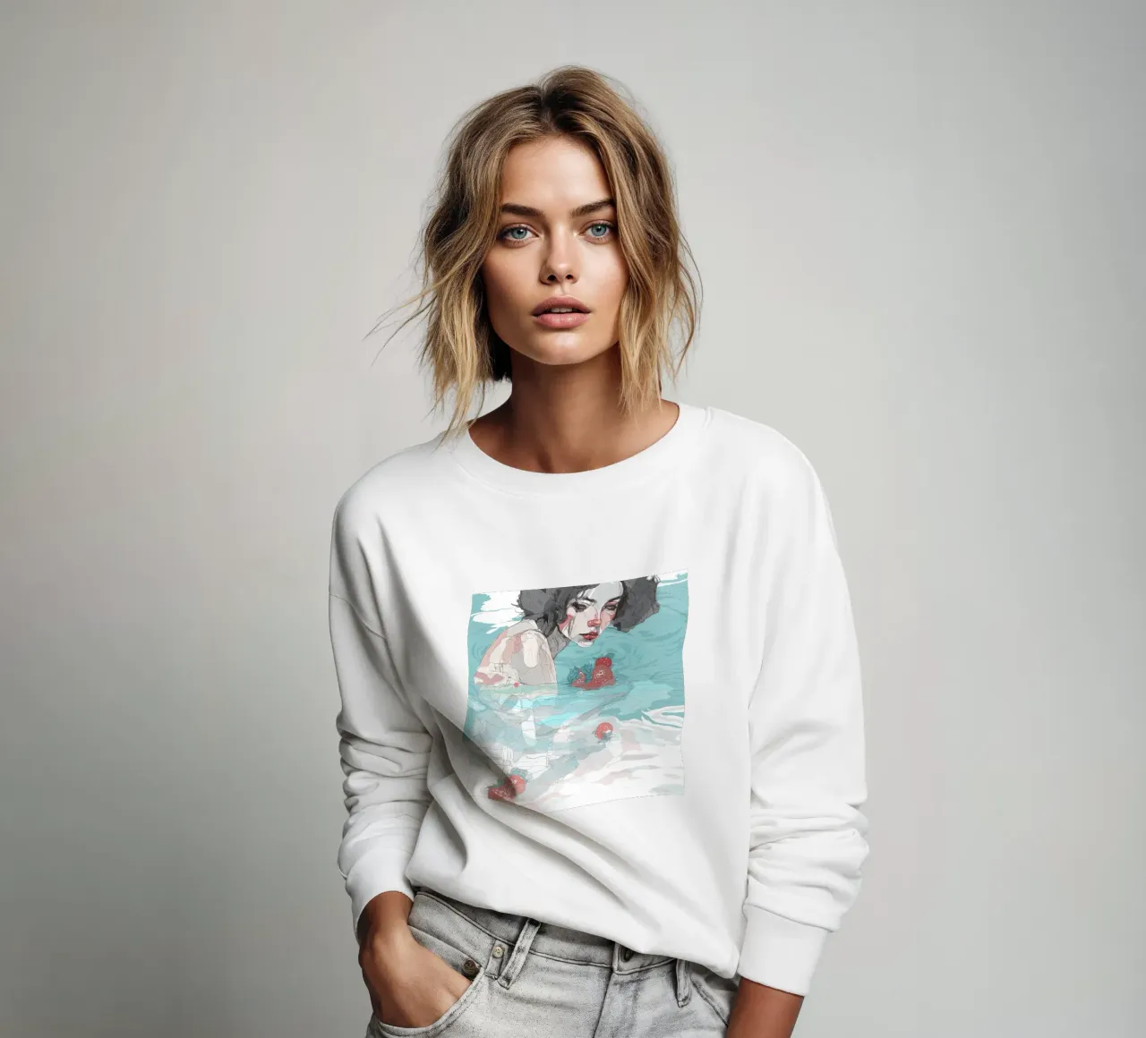 separation sweatshirt by Giulio Iurissevich