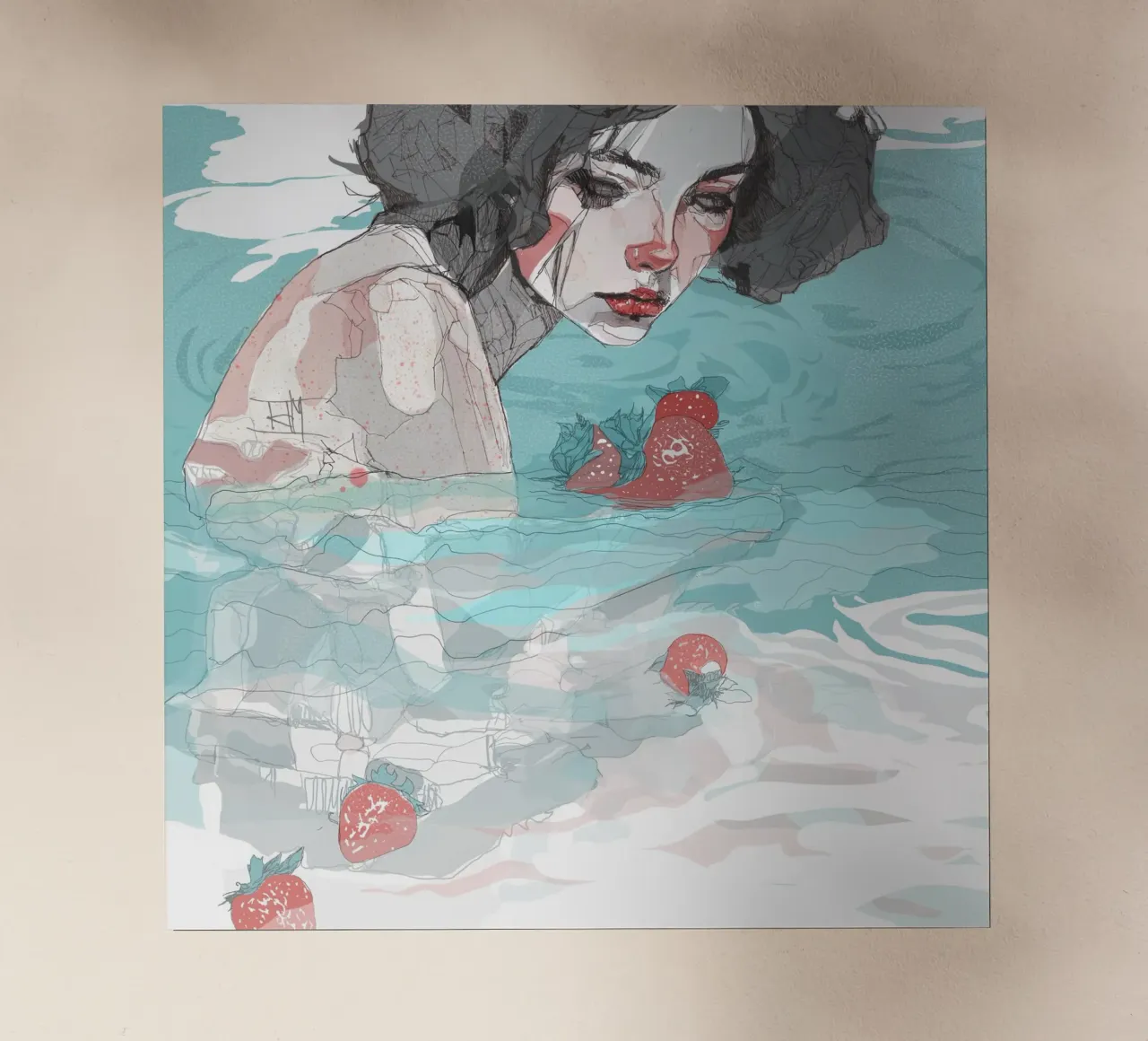 scheiding backlit folie van Giulio Iurissevich