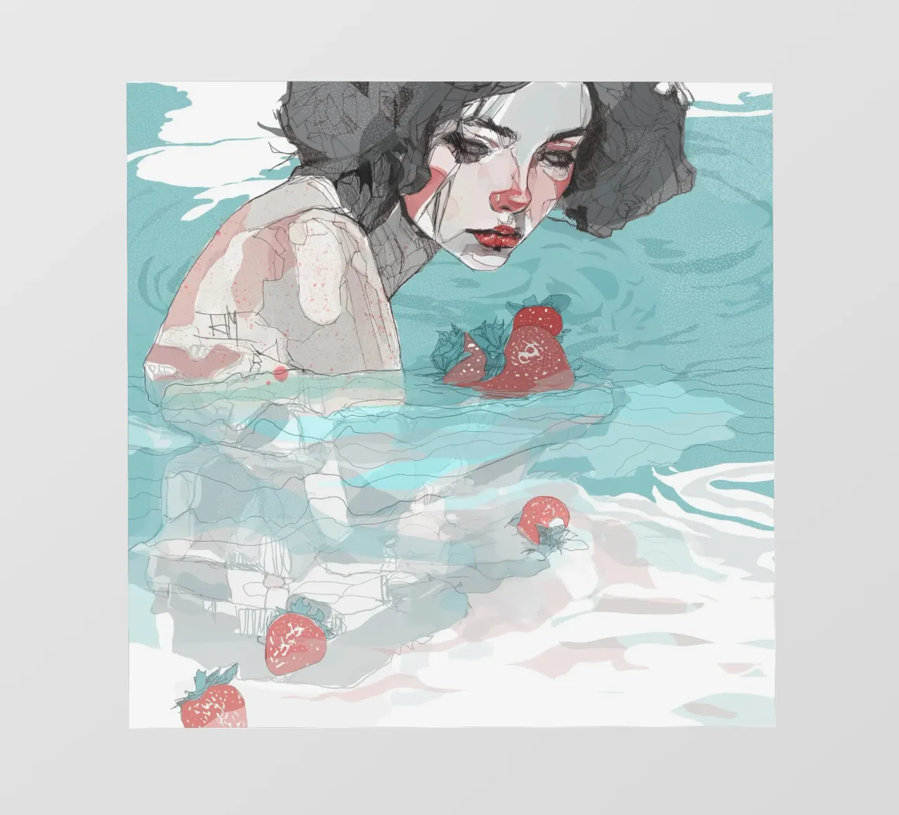 scheiding fotobehang van Giulio Iurissevich