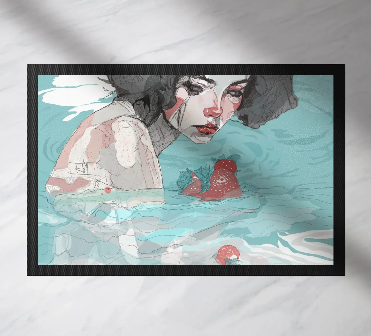 scheiding deurmat van Giulio Iurissevich