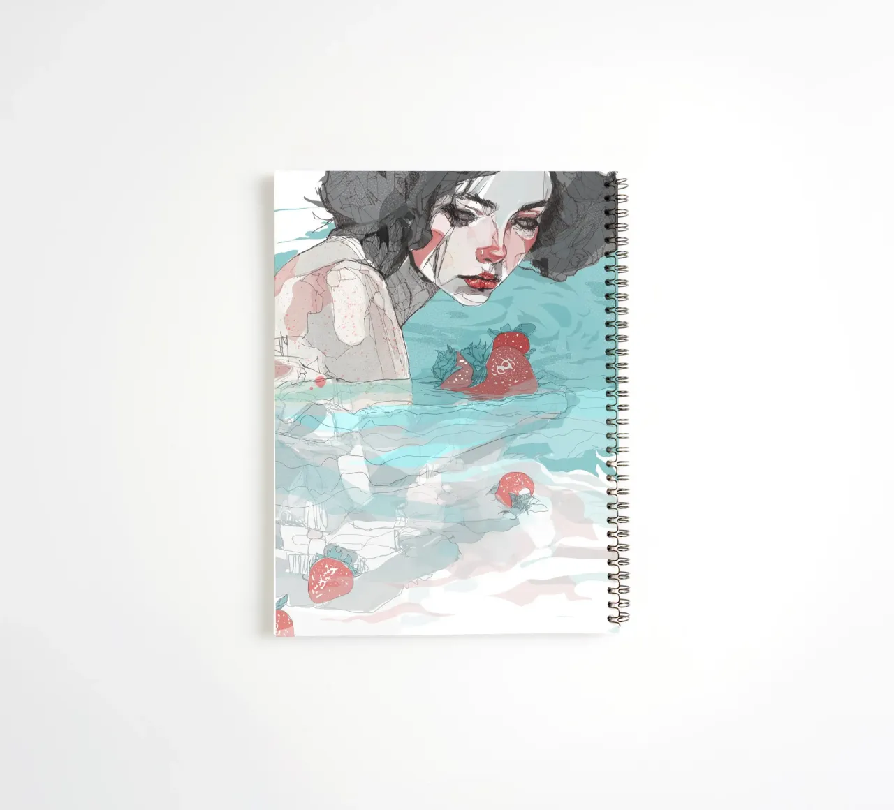 separation spiral notebook by Giulio Iurissevich