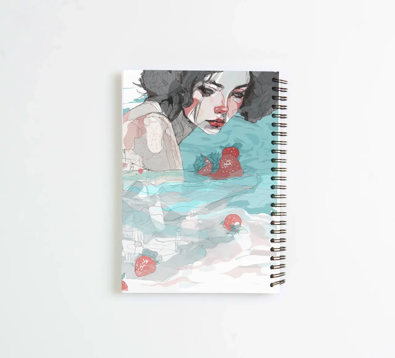 separation spiral notebook by Giulio Iurissevich