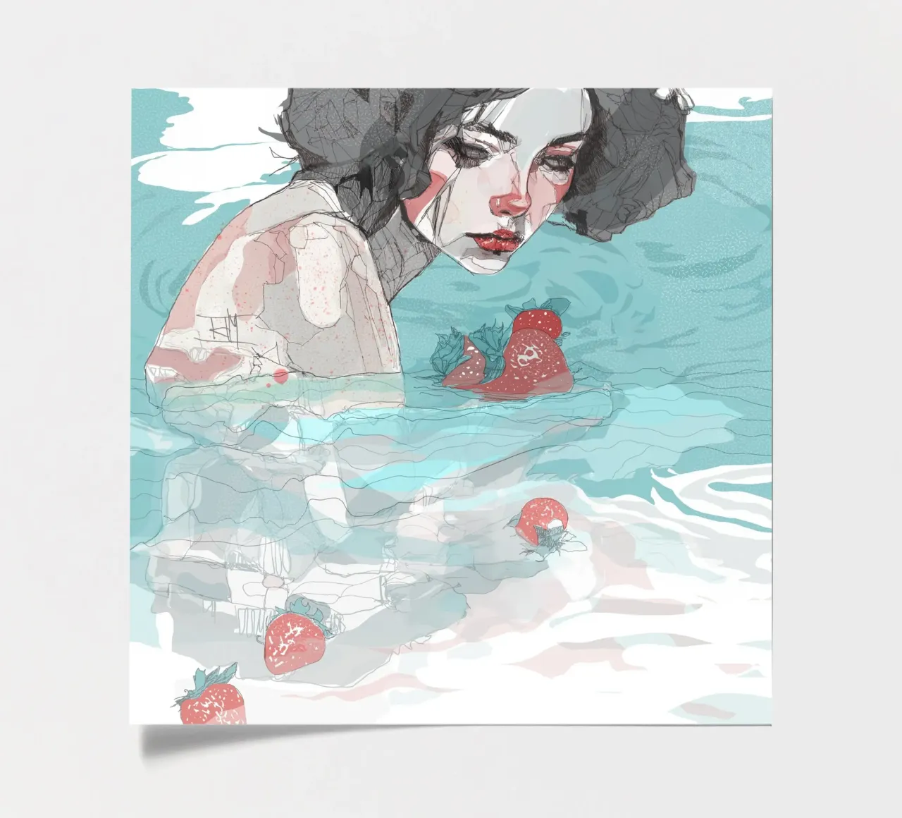 separation sticker sheet by Giulio Iurissevich