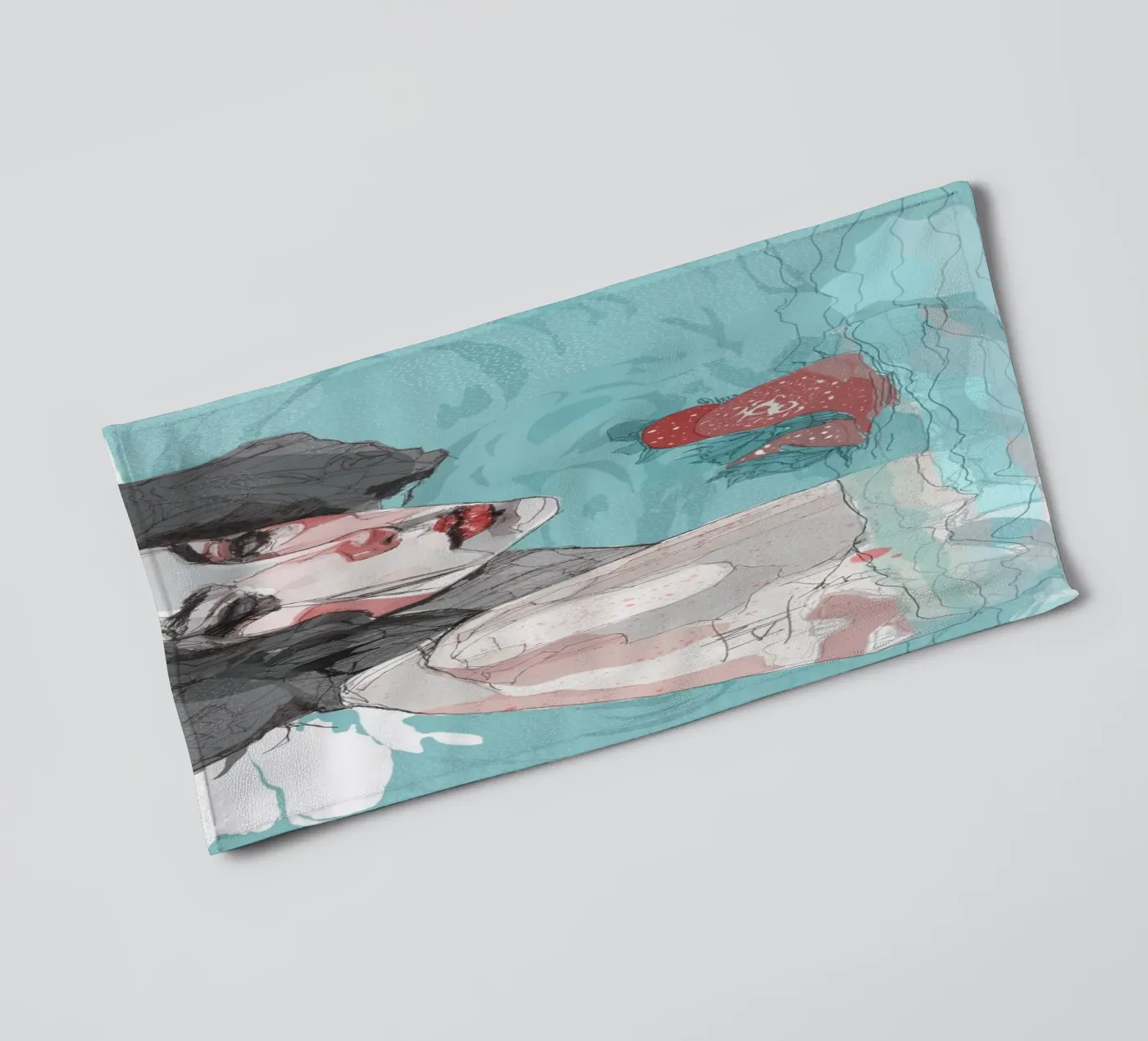 separazione asciugamano da bagno da Giulio Iurissevich