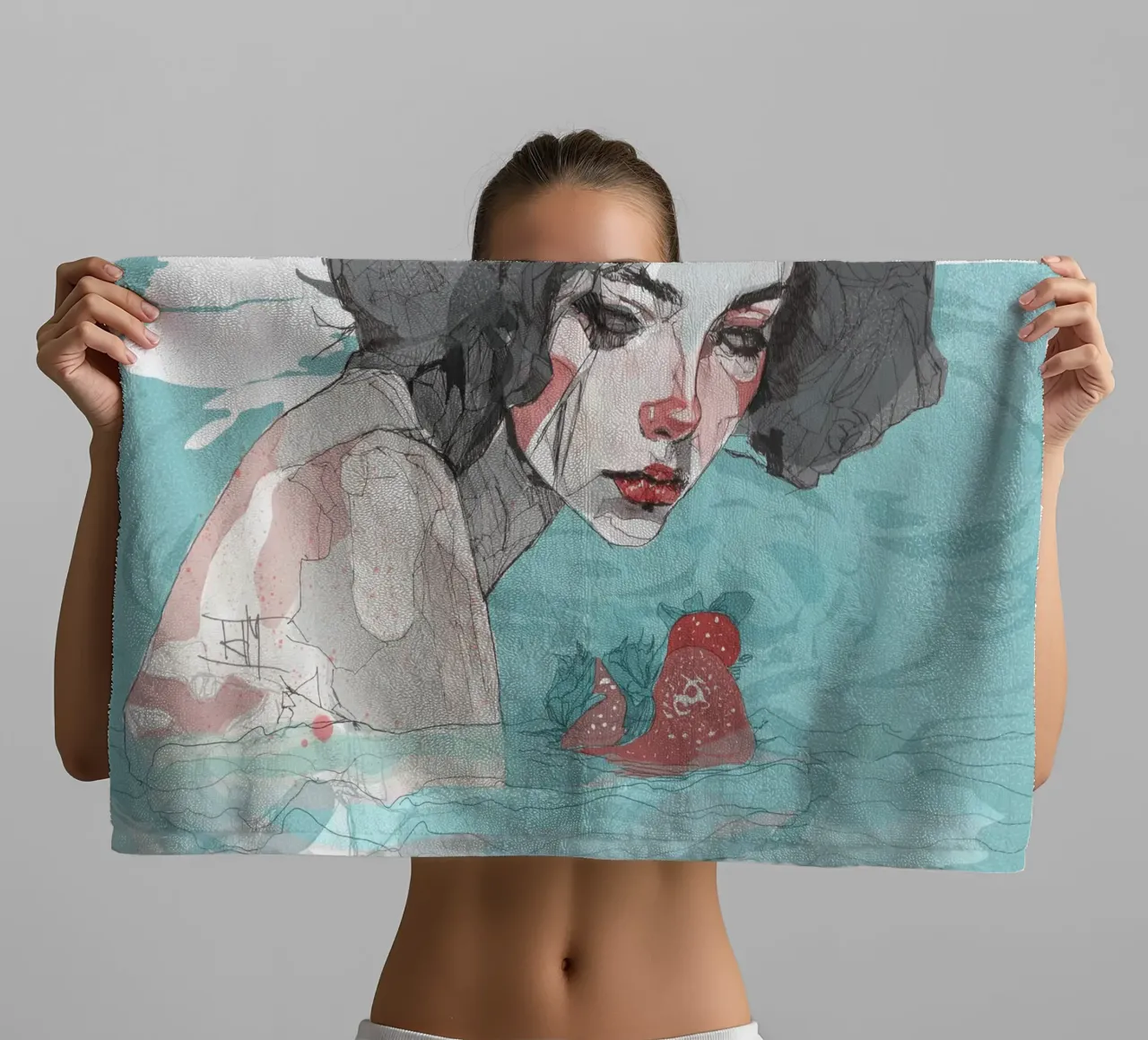 separation towel by Giulio Iurissevich