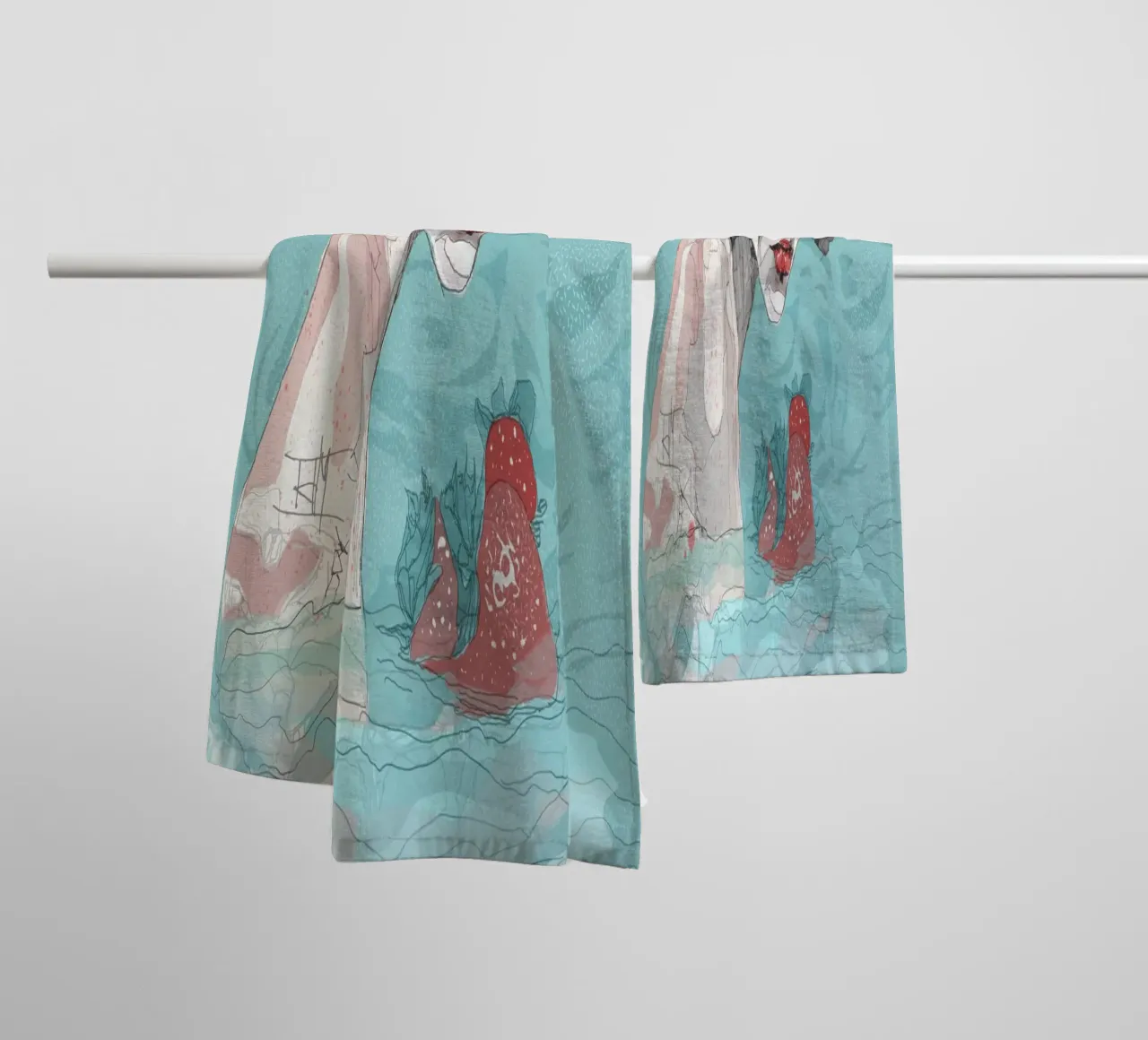 separation towel by Giulio Iurissevich