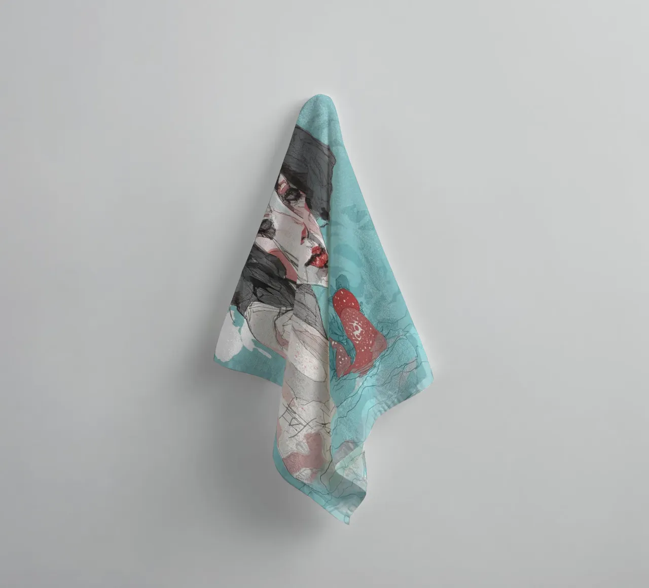 separation towel by Giulio Iurissevich