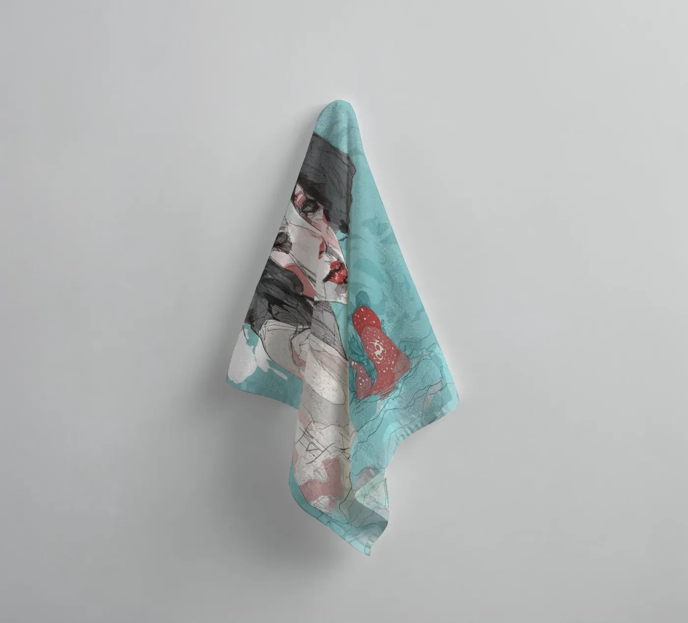 separazione asciugamano da bagno da Giulio Iurissevich