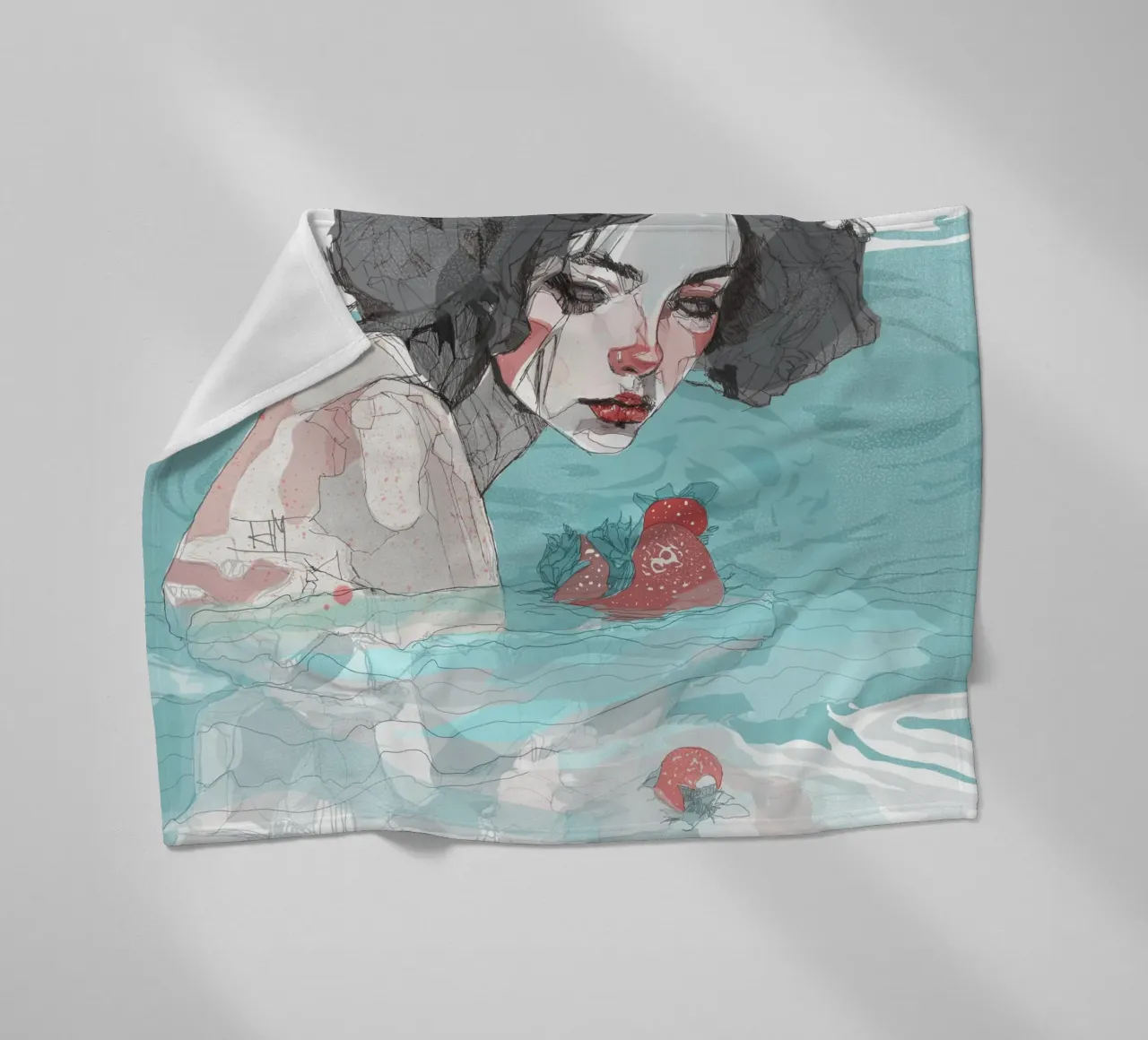 scheiding fleecedeken van Giulio Iurissevich