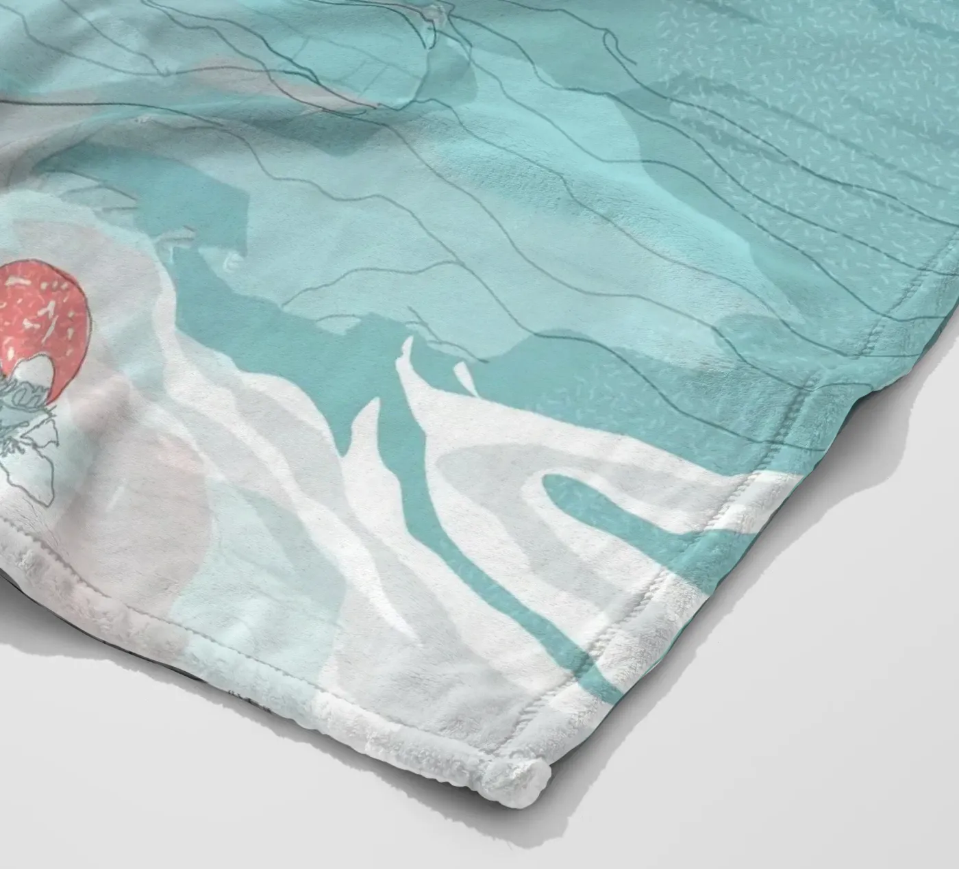 scheiding fleecedeken van Giulio Iurissevich