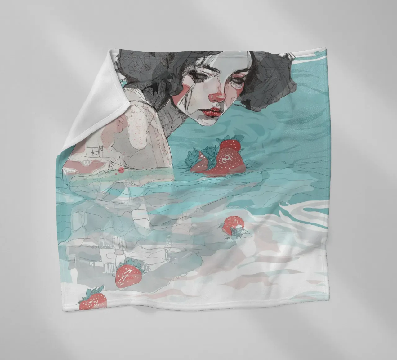 scheiding fleecedeken van Giulio Iurissevich