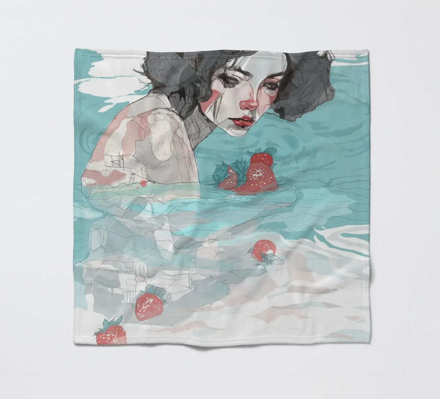 scheiding fleecedeken van Giulio Iurissevich