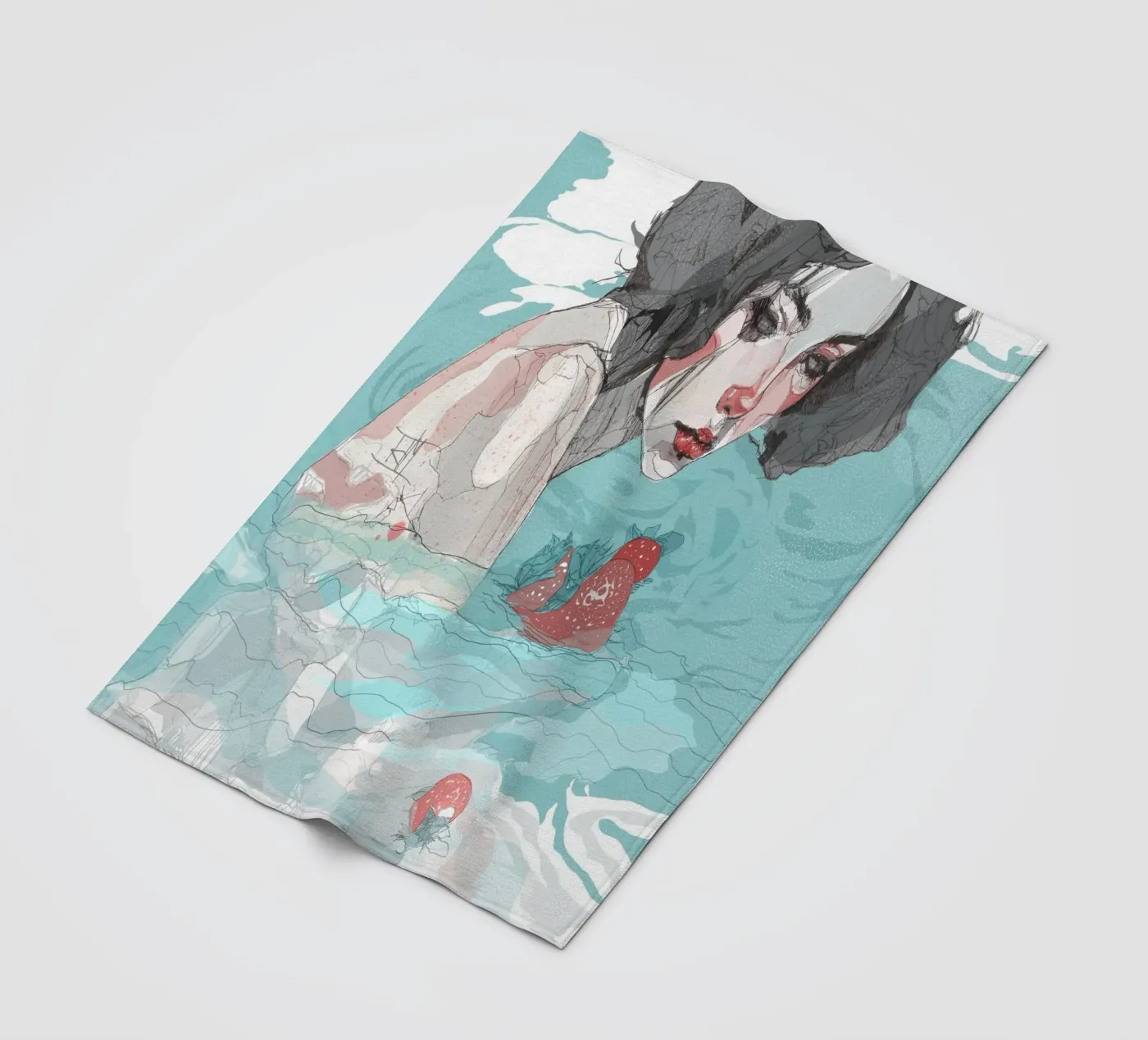 scheiding fleecedeken van Giulio Iurissevich