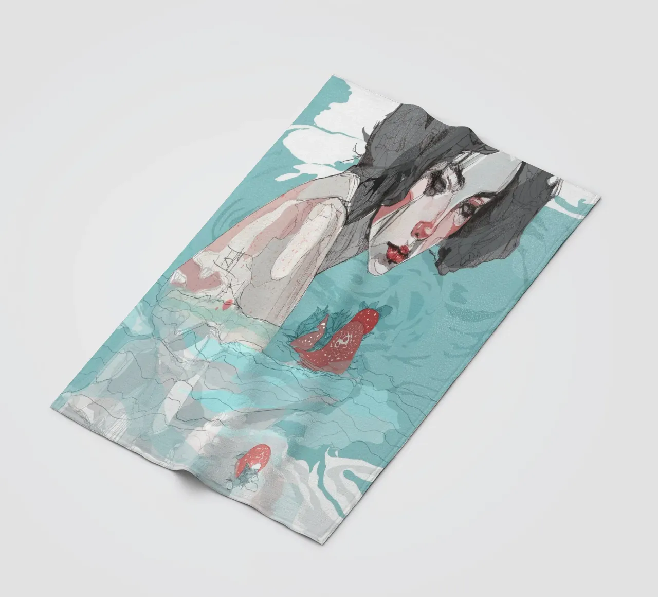 scheiding fleecedeken van Giulio Iurissevich