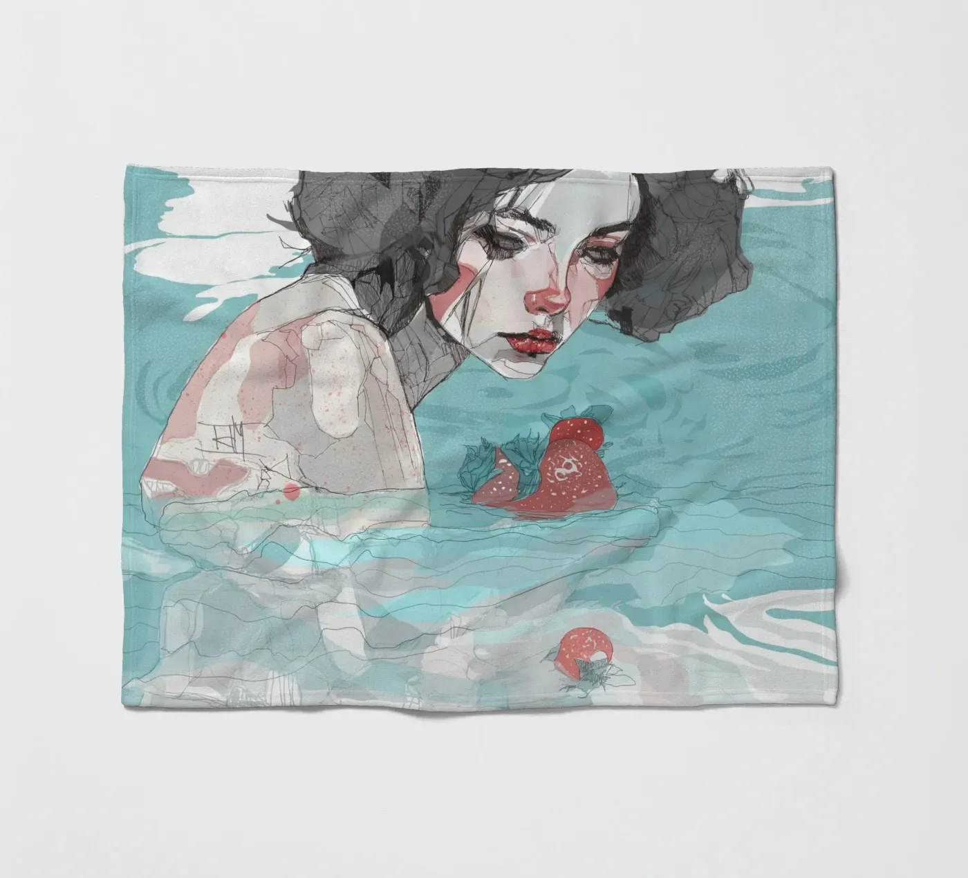 scheiding fleecedeken van Giulio Iurissevich