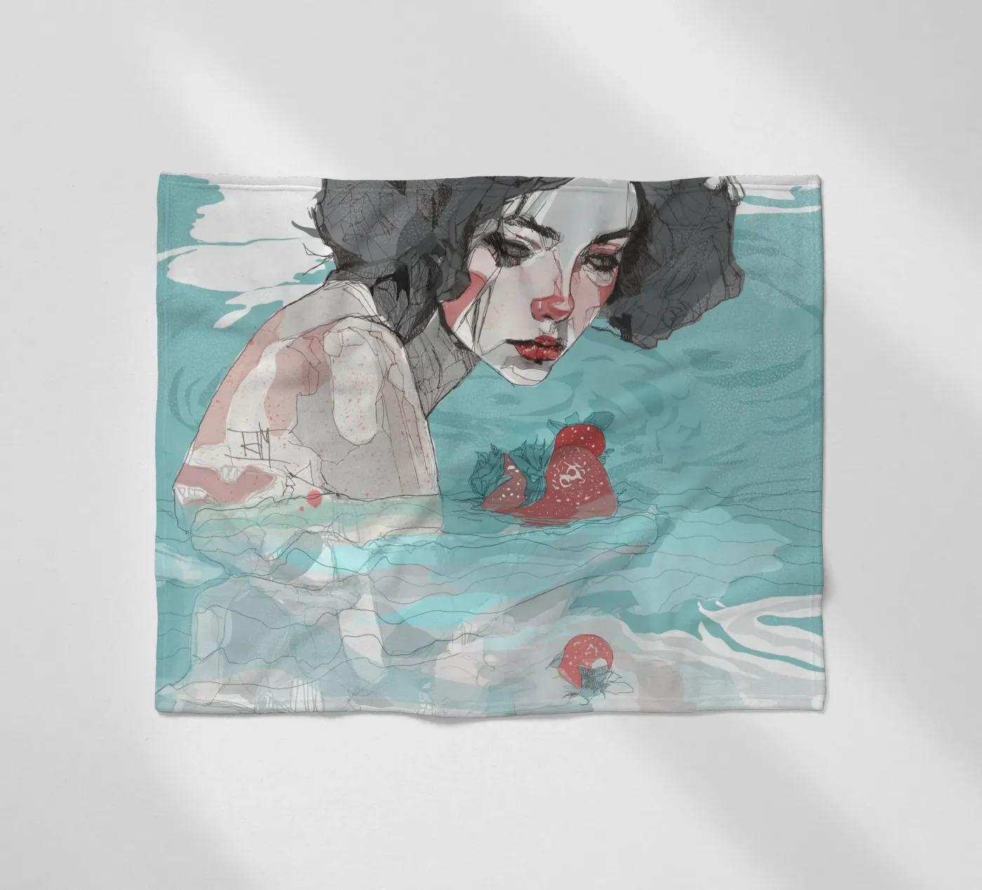 scheiding fleecedeken van Giulio Iurissevich