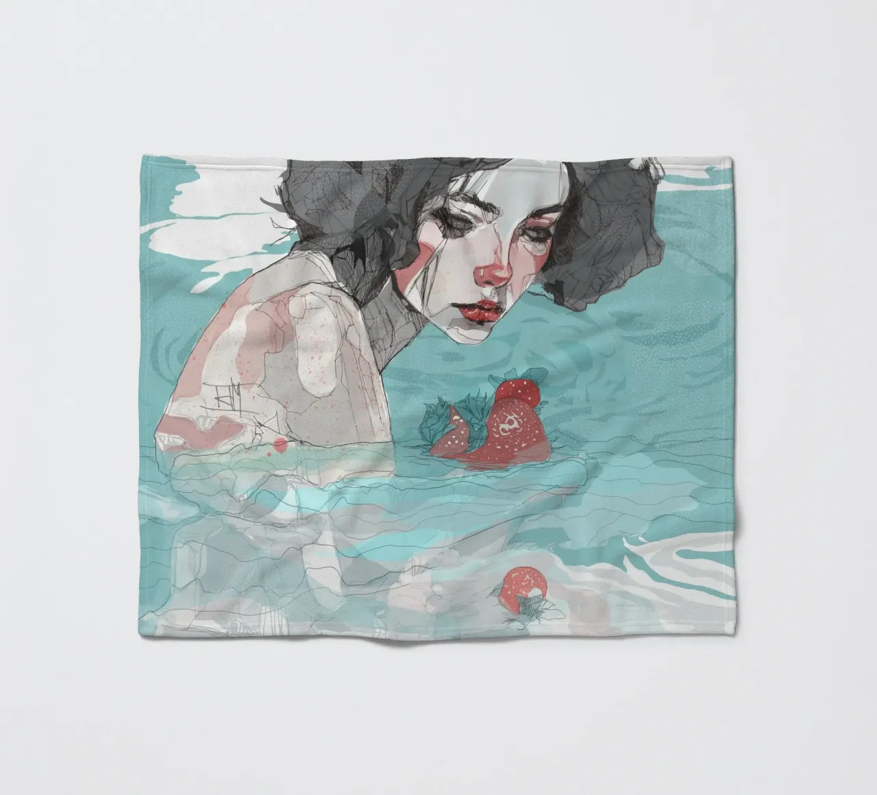 scheiding fleecedeken van Giulio Iurissevich