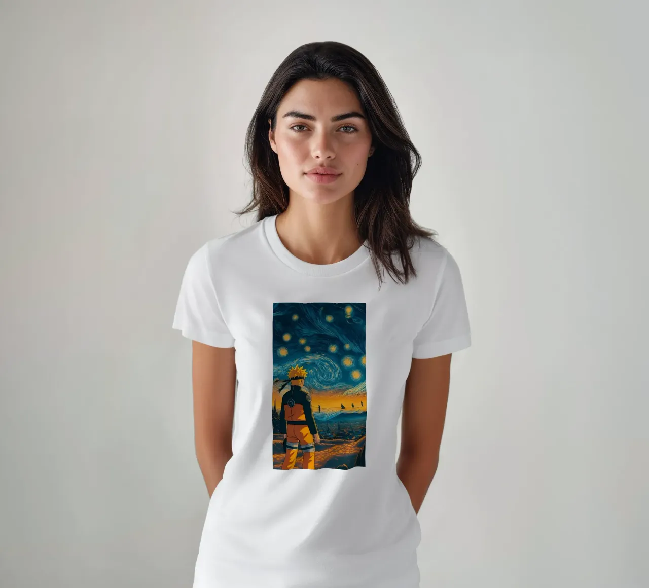 Ninja di notte t-shirt da Waylons Studio