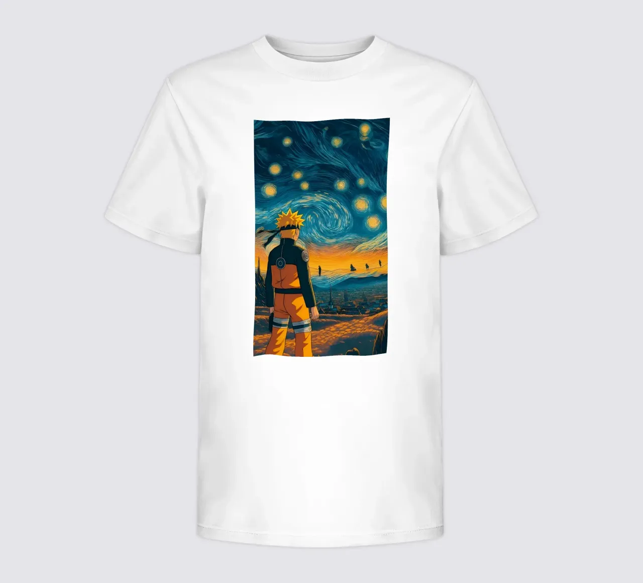 Ninja in night kids t-shirt by Waylons Studio