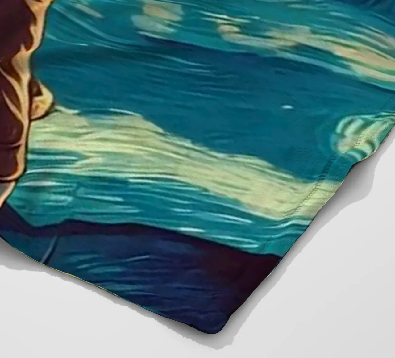 Eren nella notte coperta in pile da Waylons Studio