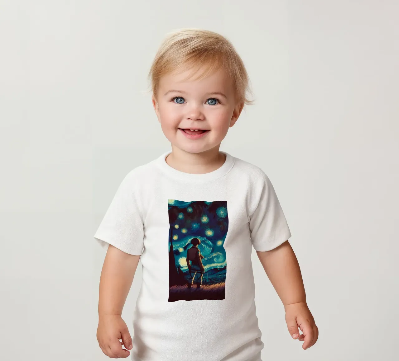 Eren in der Nacht Baby T-Shirt von Waylons Studio
