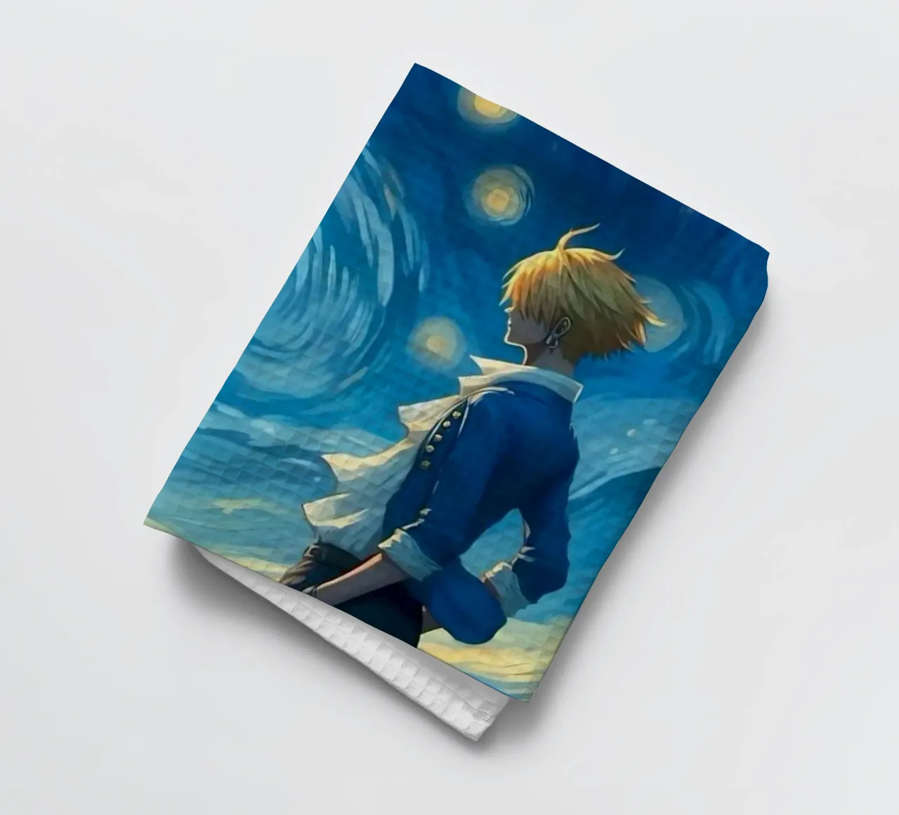 Sanji dans la nuit torchon de Waylons Studio