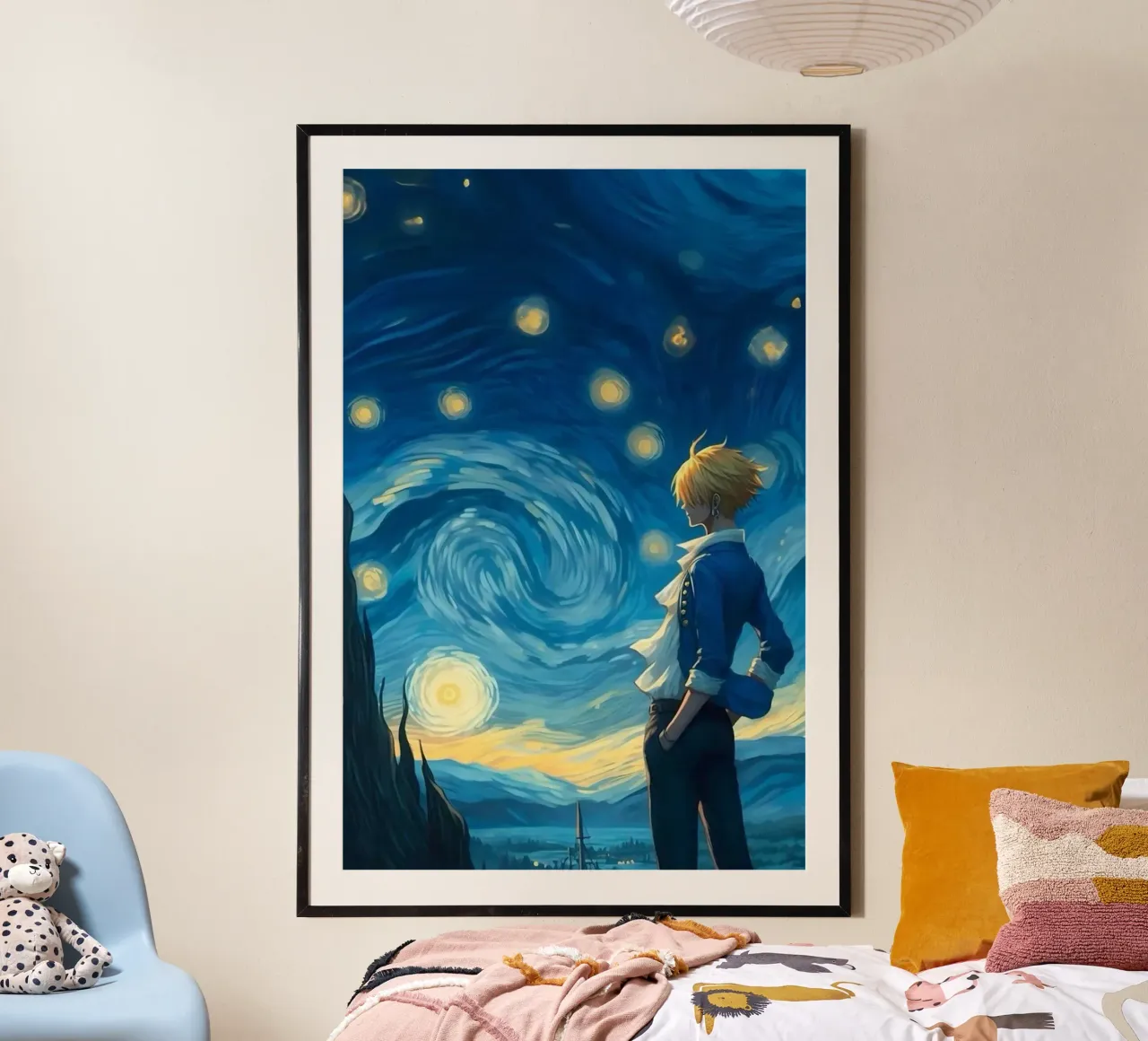 Sanji di notte poster da Waylons Studio
