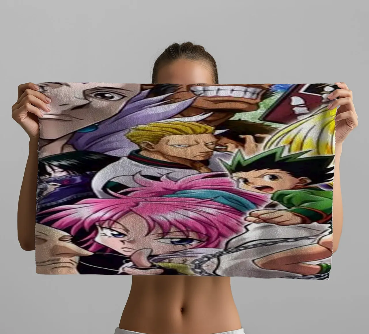 Best Of Characters anime towel by Waylons Studio