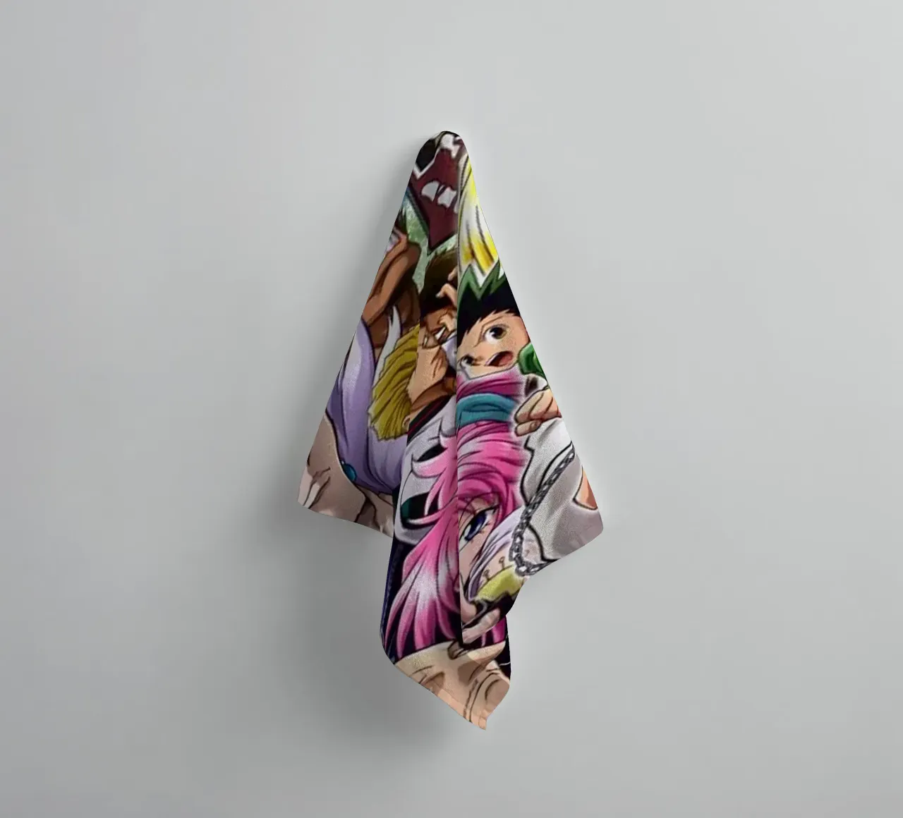 Best Of Characters anime towel by Waylons Studio