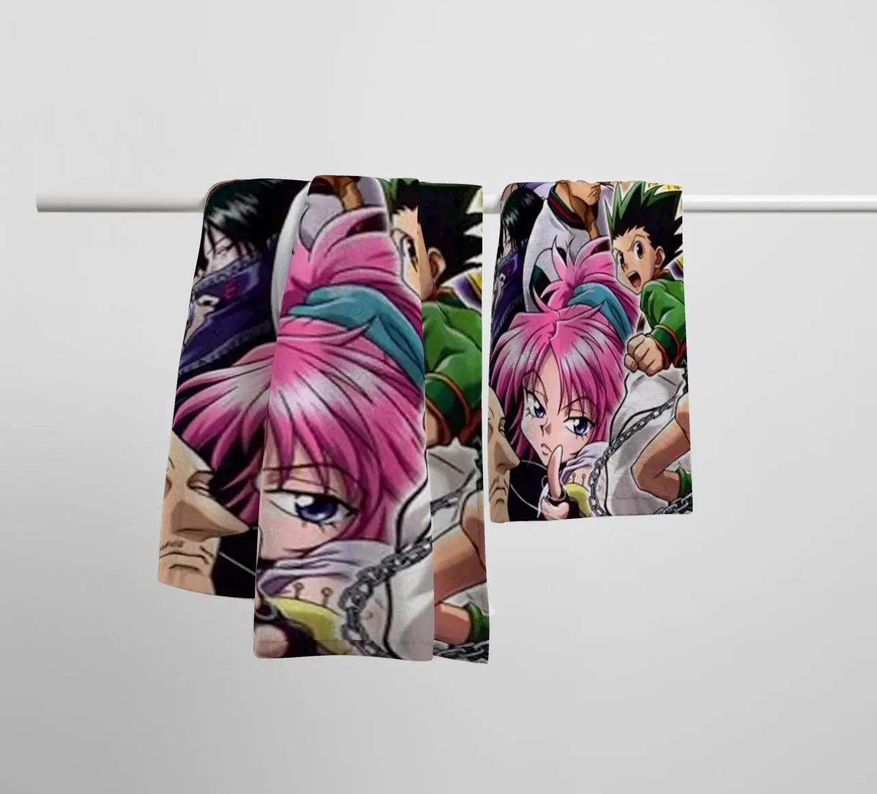 Best Of Characters anime towel by Waylons Studio