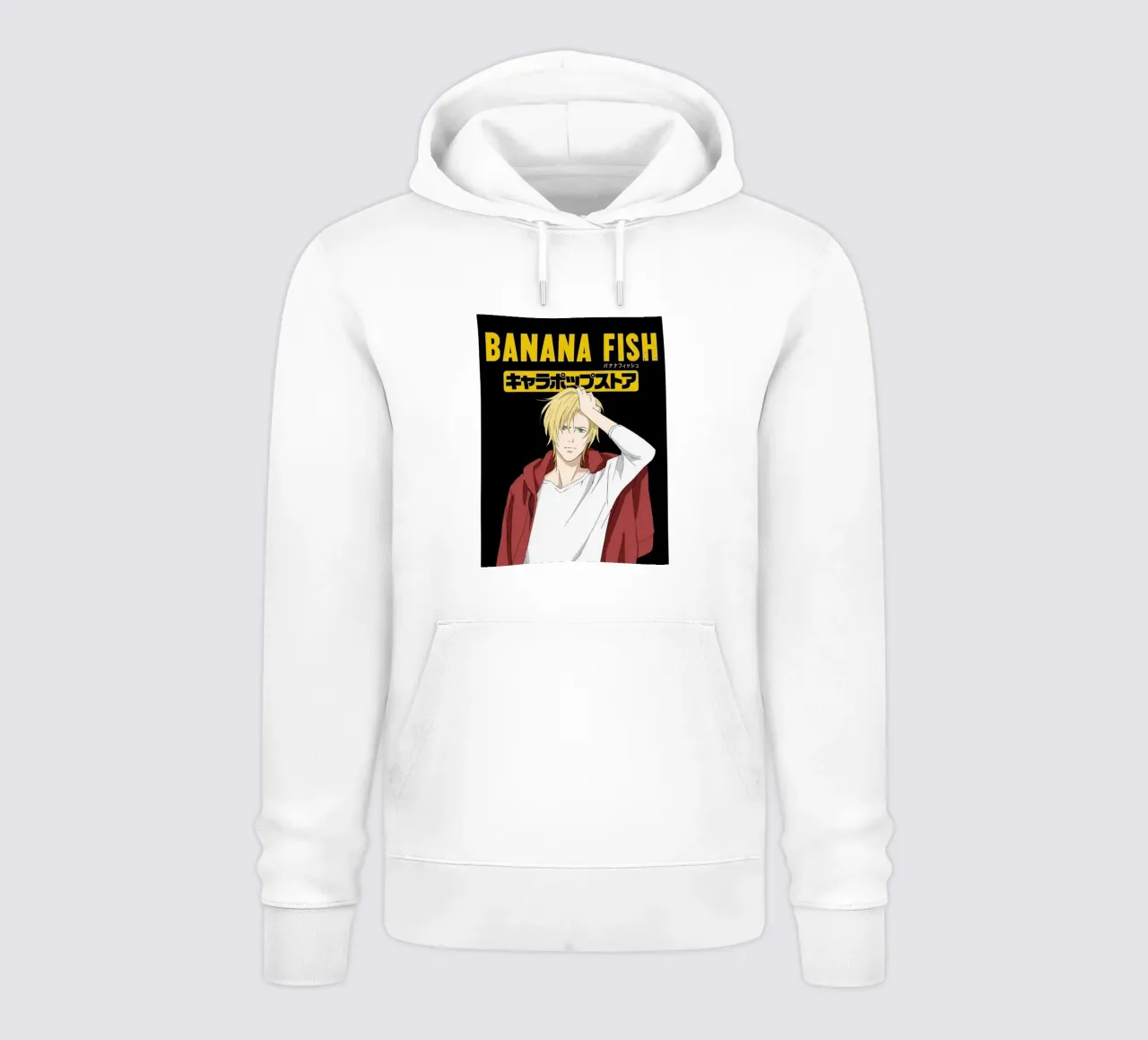 Banana fish felpa con cappuccio da Waylons Studio