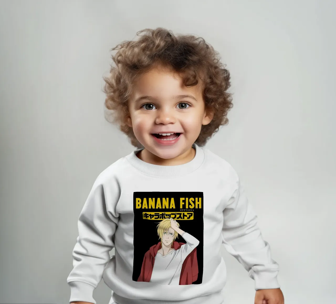 Banana fish felpa neonato da Waylons Studio