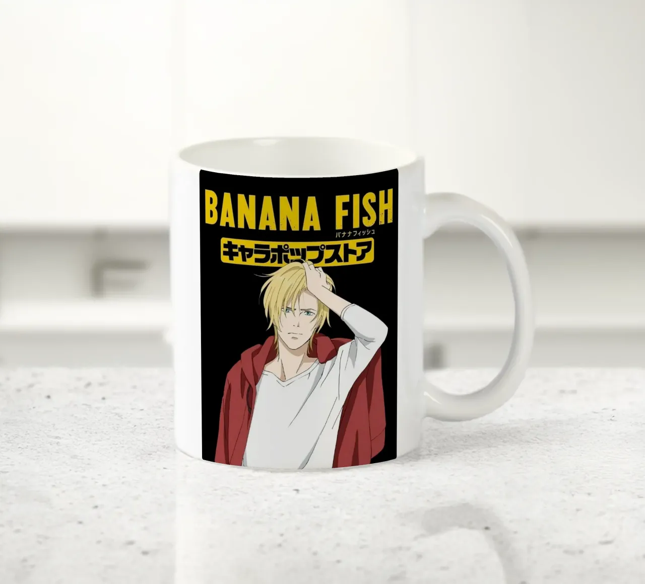 Banana fish tazza in ceramica da Waylons Studio
