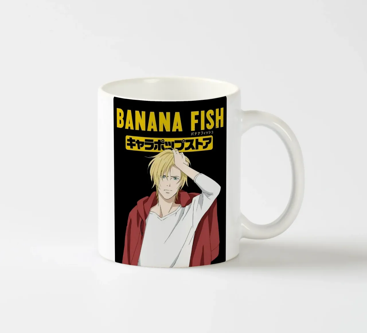 Banana fish tazza in ceramica da Waylons Studio