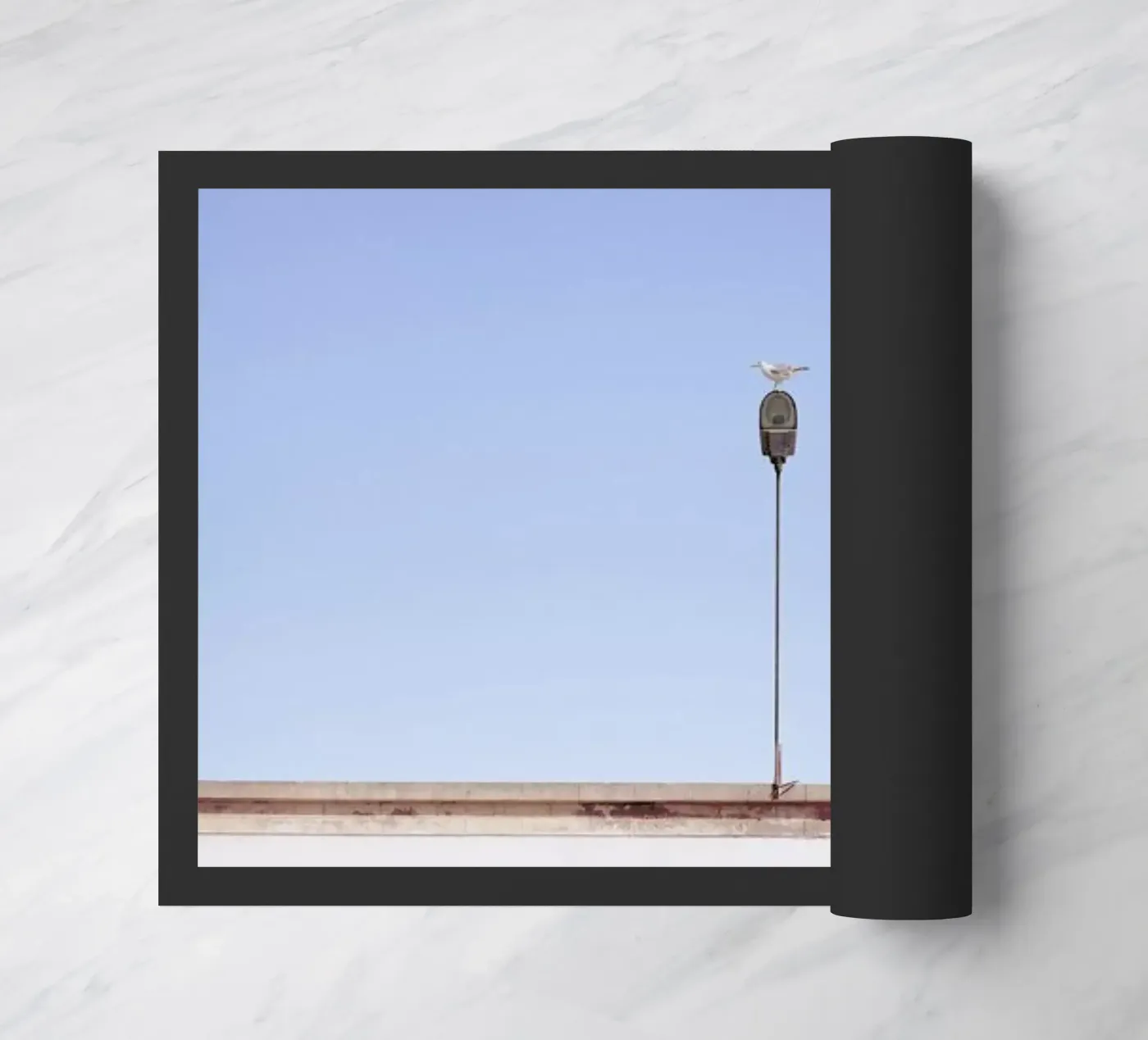 Sidewalk Sunbath doormat by Rupert Höller