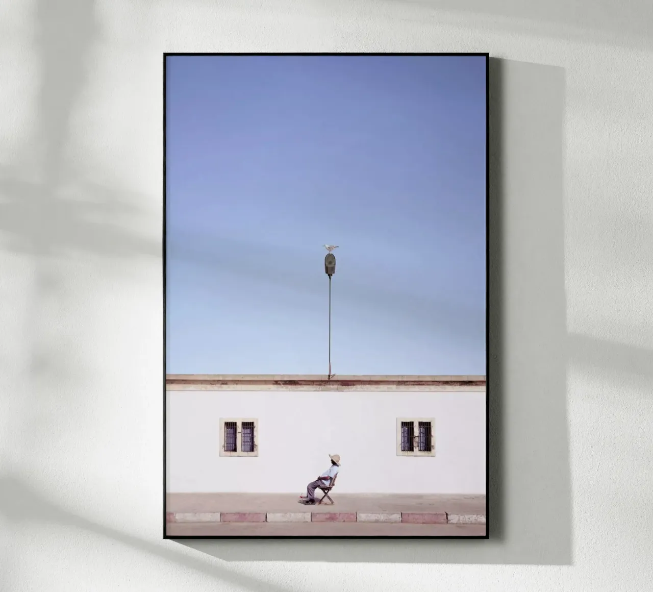 Sidewalk Sunbath plexiglass da Rupert Höller