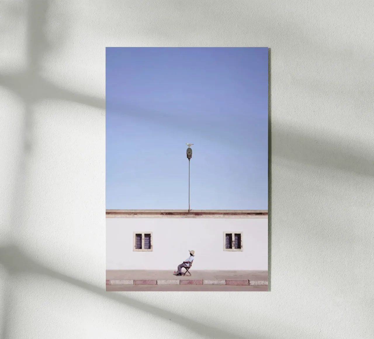 Sidewalk Sunbath plexiglass da Rupert Höller