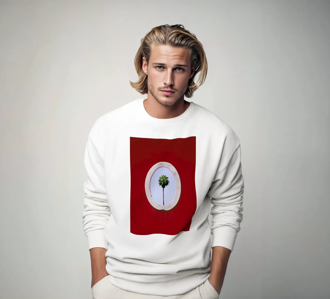 Palm Tree Portrait sweat de Rupert Höller