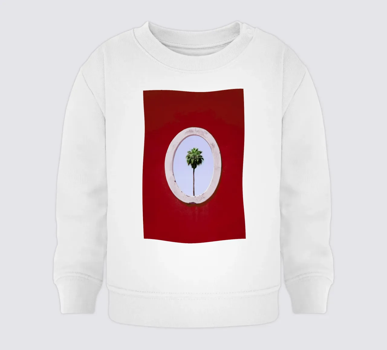 Palm Tree Portrait felpa neonato da Rupert Höller