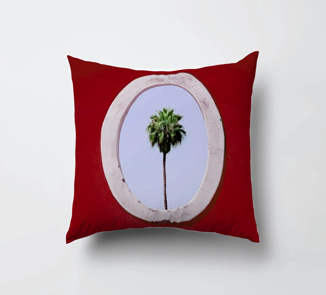 Palm Tree Portrait cuscino da Rupert Höller