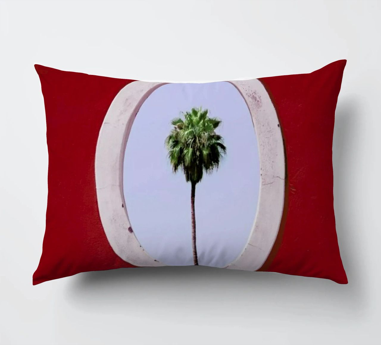 Palm Tree Portrait cuscino da Rupert Höller