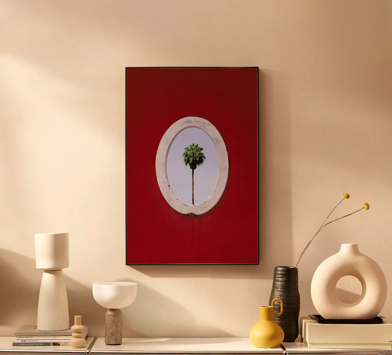 Palm Tree Portrait plexiglass da Rupert Höller