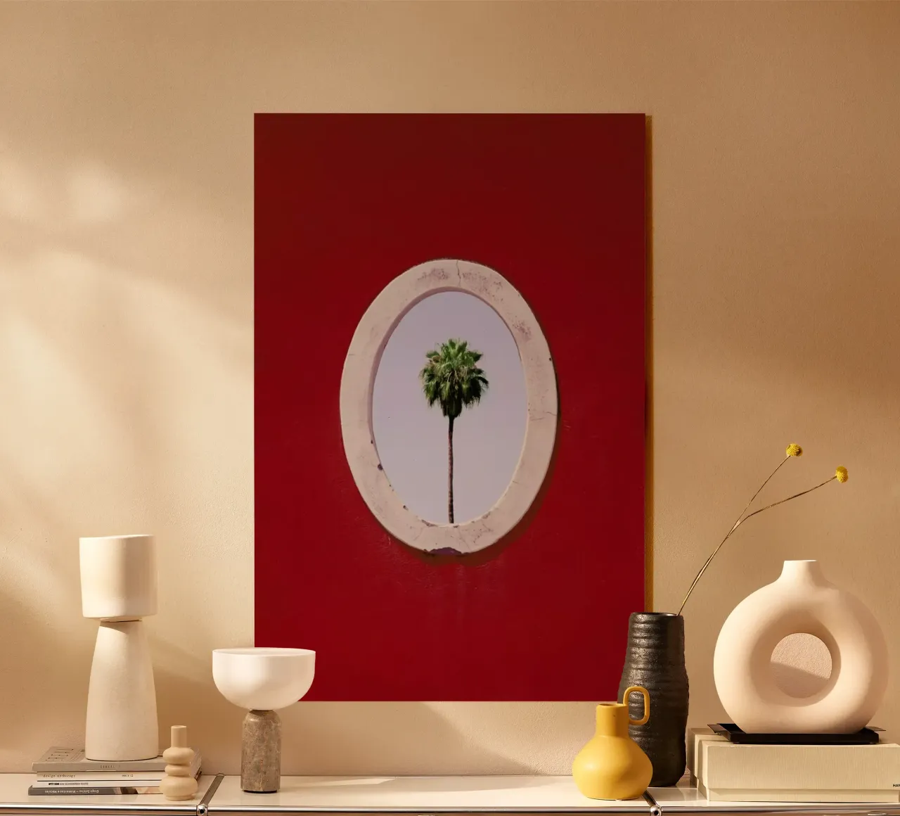 Palm Tree Portrait plexiglass da Rupert Höller